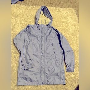 Marmot girls m/8 periwinkle rain coat